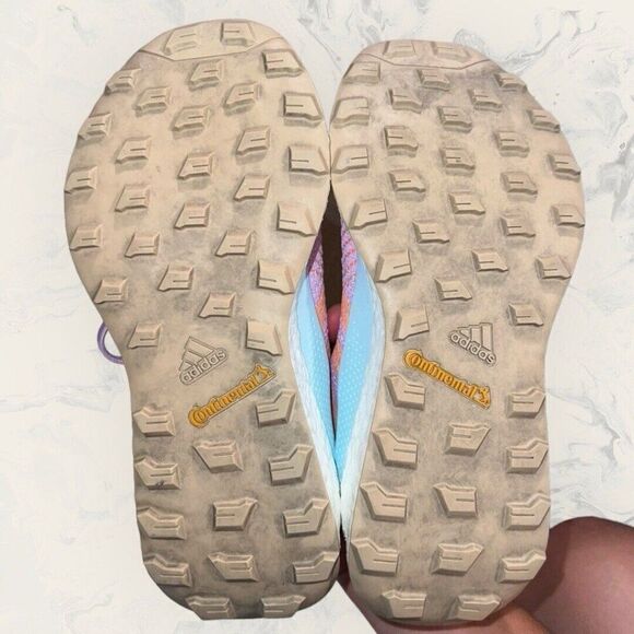 Adidas Terrex Two Ultra Primeblue Bliss Lilac Almost Blue Shoes Womens Size 5 - Picture 7 of 8